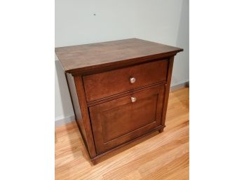 Attractive Small Wooden File Cabinet