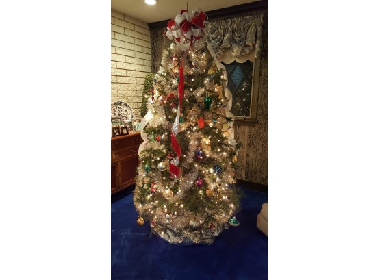 Artificial Christmas Tree- Tree Only!! Decorations Are Not Included.