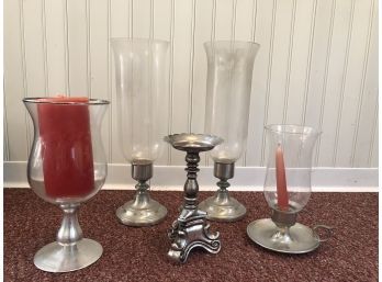 5 Piece Candle Lot