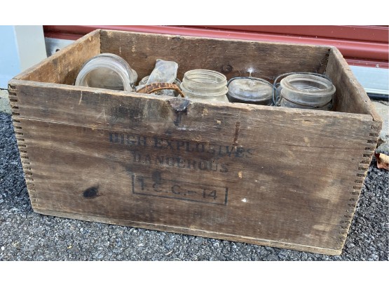 Crate With Bottles