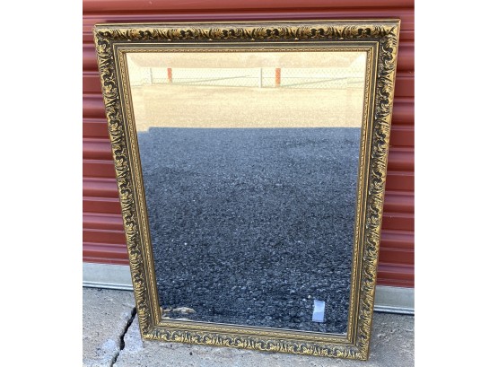 Contemporary Gold Color Mirror