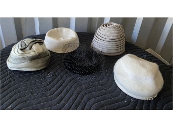 Grouping Of Ladies Vintage Hats