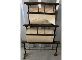 Very Cool Antique Paper Cutter/holder