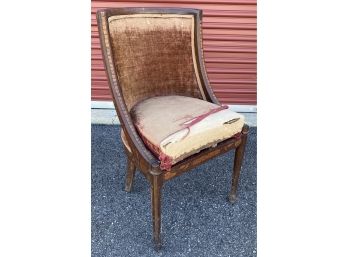 Antique Marquetry Inlay Chair