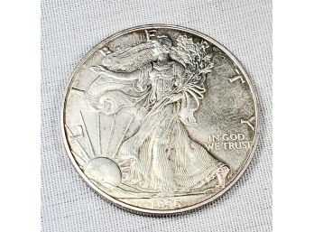 1996 Silver Eagle 1 Oz  Silver RAREST Year Lowest Mintage