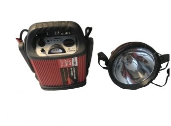 Battery Charger & Emergency Car Light