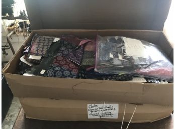 Approximately 40 Cases Of Fine Silk Fabrics