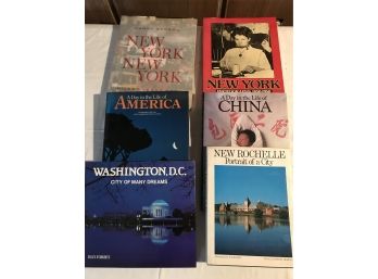 Collection Of Six Coffee Table Books