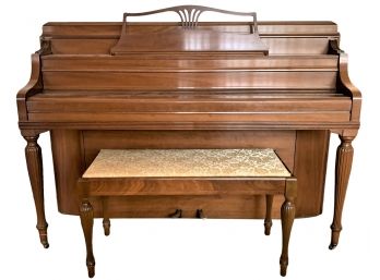 Steinway & Sons Upright Piano, Model # 432716, Stamped DD338