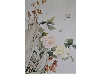 Large Oriental Floral Print