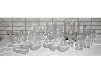 Miscellaneous Group Of Glassware - 64 Pieces