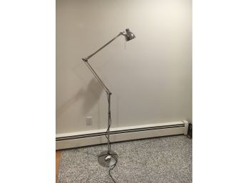 E23 Ikea Chrome Floor Lamp, Works