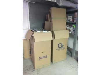 E119 Lot Of Moving Boxes, Some Are Clothing Moving Boxes