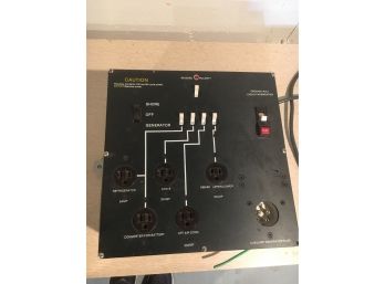 E84 Some Kind Of Power Board, Maybe Marine Battery Charger