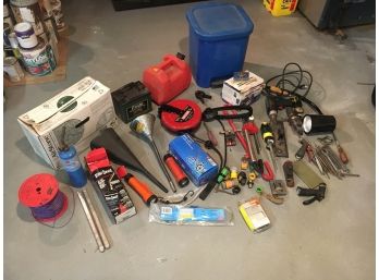E70 Huge Lot Of Tools And Related Items