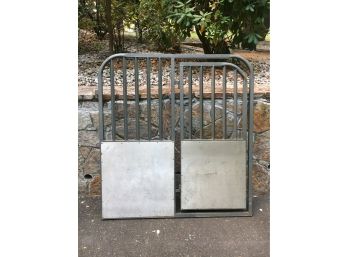 E123 Large Heavy Steel Gate From Tycoon Livestock Trailer