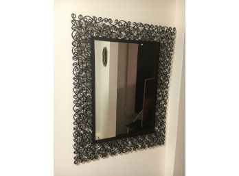 E14 Heavy Metal Wall Mirror