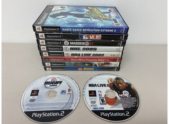 PlayStation 2 Video Game Lot