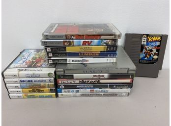 Mixed Video Game Lot