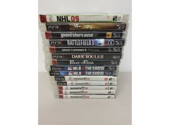 PlayStation 3 Video Game Lot