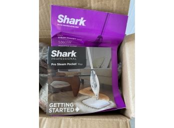 New! Shark Pro Steam Pocket Floor Mop Model: S3601W
