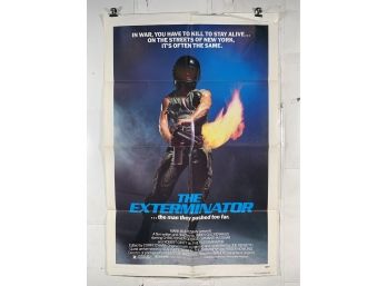 The Exterminator 1980 Movie Poster