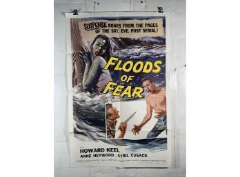 Flood Of Fear 1959 Movie Poster