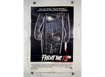 Friday The 13th Movie Poster