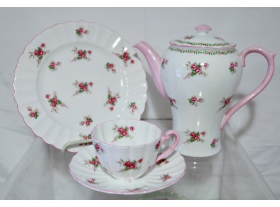 Assortment Of Porcelain By Shelley- 4 Pieces