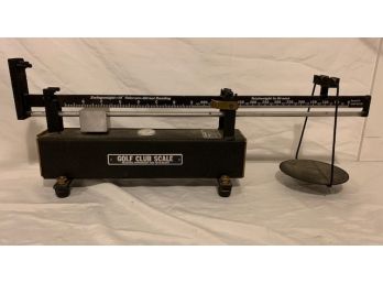 Vintage Golf Club Scale Designed By Ralph Maltby