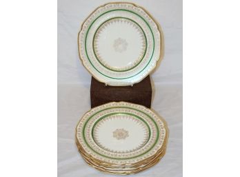 Crown Ducal, England 10.5-inch Dinner Plates- Set Of Eight