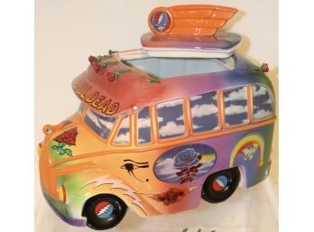 Vintage Grateful Dead Music Bus Cookie Jar