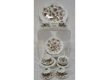 China Dinner Service, Made In England- Approximately 31 Pieces