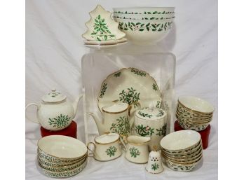 Holiday Porcelain Collection By Lenox- Approximately 29 Pieces