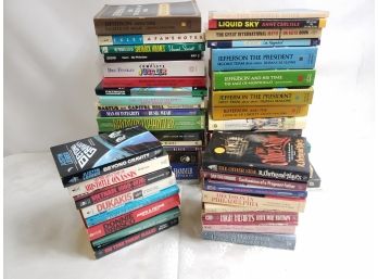 Assortment Of Fiction And Non-fiction Soft And Hard Cover Books