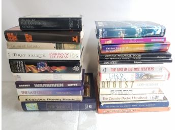 Assortment Of 23 Fiction Hard Cover Books