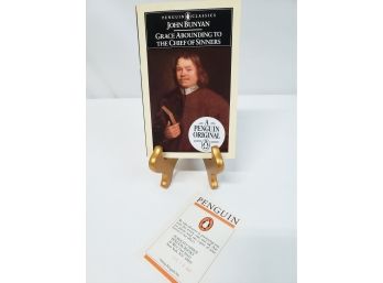 'Grace Abounding To The Chief Of Sinners' By John Bunyan Review Copy From The Personal Library On Gregory Katz