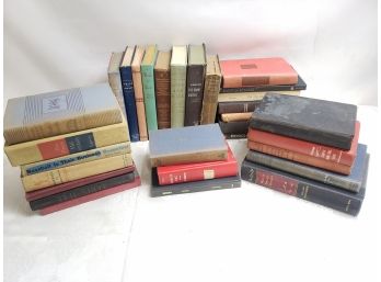 Assortment Of 30 Vintage Hard Cover Fiction And Non-fiction Books