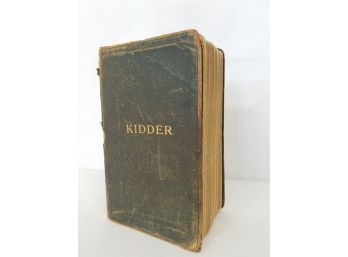 'Kidder: The Architects' And Builders' Pocket-Book' By Frank E. Kidder And Thomas Nolan, 16th Edition