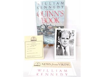 'Quinn's Book' By William Kennedy (author Of 'ironweed'), Review Copy