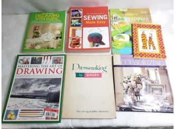 Assortment Of 7 Hobby/arts And Crafts Books