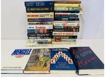 Assortment Of 30 Many First Edition Hard Cover Books #5