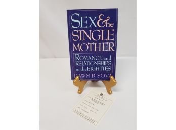 'Sex & The Single Mother ' Review Copy, From The Personal Library Collection Of Journalist Gregory Katz