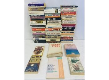 Assortment Of 74 Many First Editions Soft Cover Books #15