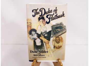 'The Duke Of Flatbush' W/ Gregory Katz Flight Inside!! From The Personal Library Of Journalist Gregory Katz