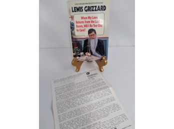 'When My Love Returns From The Ladies Room, Will I Be Too Old To Care?' By Lewis Grizzard Review Copy