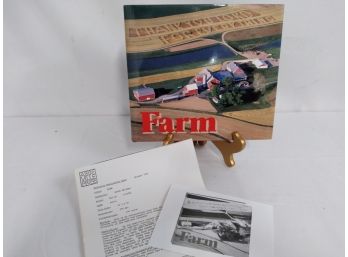 'Farm' By Grant Hellman Review Copy, From The Personal Library Of Journalist Gregory Katz