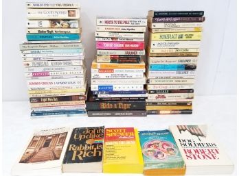 Assortment Of 67 Many First Edition Soft Cover Books, History, Fiction And Non-fiction #13