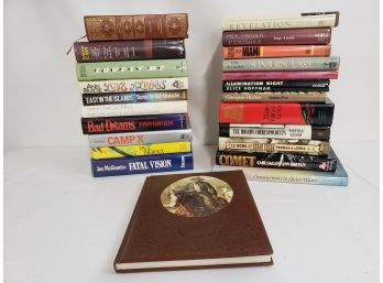 Assortment Of Books From Journalist Gregory Katz Own Personal Library Collection