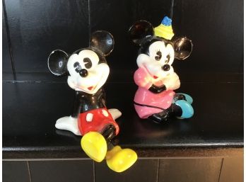 Vintage Japan Micky And Minnie